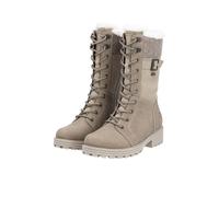 Remonte - Damen Schnürstiefel camelTEX camel/porzellan/kiesel/bianco - Gr. - EU 40