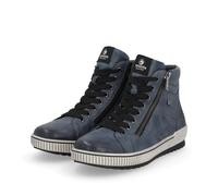Remonte Damen-Schnürstiefelette mit TEX-Membran Blau 44