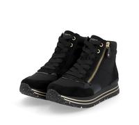 Remonte Damen-Schnürstiefelette Schwarz 40