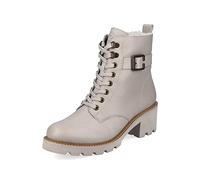 Remonte Damen Schnürstiefeletten D0A74, Frauen Stiefeletten,lose Einlage,gefüttert,Boots,Stiefel,Bootee,Booties,halbstiefel,beige (60),37 EU