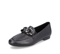 Remonte Damen-Slipper-Trotteur Schwarz schwarz38