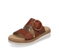 Remonte Damen Slipper D0Q51, Frauen Slip On,lose Einlage,Mokassins,Halbschuhe,Slip-ons,Slides,Schlupfschuhe,schluepfschuhe,Loafer,braun (24),38 EU