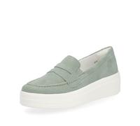 Remonte Damen-Slipper Mint-Grün-Weiß grün39