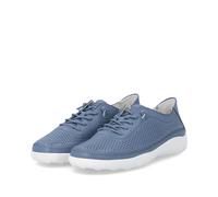 Sneaker REMONTE "Remonte Sneaker Glattleder", Herren, Gr. 40, jeans, Glattleder, Schuhe Sneaker (87204216-40) jeans