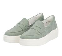 Remonte Damen-Slipper Mint-Grün-Weiß grün39