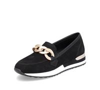 REMONTE Damen Slipper gold / schwarz, Größe 39 Gold / Schwarz