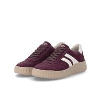 Remonte Damen-Sneaker Brombeer-Bordeaux-Rot-Weiß 40