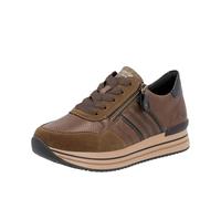 Remonte Damen D1318 Sneaker, Braun, 38 EU