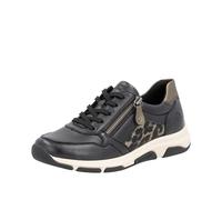 Remonte Damen-Sneaker Vegan Schwarz schwarz39