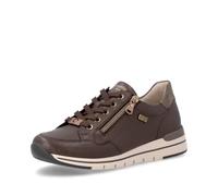 Remonte Damen Sneaker Halbschuhe Glattleder R6716-25 Braun Gr. 43