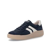 Remonte Damen Sneaker Halbschuhe Veloursleder D3E00-15 Blau Gr. 41