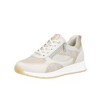 Remonte Damen Sneaker leicht Reißverschluss sportlich D2G11, Größe:39 EU, Farbe:Beige