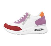 Remonte Keilsneaker Elisabeth Hurley-Collection Damen Gr. 40 Weiß-Multi Leder/Lederimitat