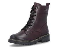 Remonte Damen Stiefeletten Glattleder D0B85-35 Rot Gr. 40 | wasserabweisend, Weite G, Reißverschluss, Blockabsatz, Velourfutter