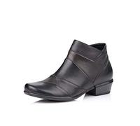 Remonte Damen Stiefeletten R8370, Frauen Ankle Boots, Stiefel halbstiefel Bootie knöchelhoch Damen,schwarz/Vapor/Lake/schwarz / 02,36 EU / 3.5 UK