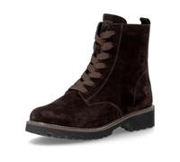 Remonte Stiefelette D8661-25 Veloursleder Dunkelbraun Warmfutter Größe 42