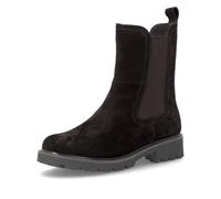 Stiefelette REMONTE "Remonte Stiefelette Veloursleder/Textil", Damen, Gr. 39, dunkelbraun, Veloursleder, Schuhe Stiefelette (99491713-39) dunkelbraun