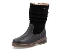 Remonte Damen Winterstiefel D0B80, Frauen Stiefel,lose Einlage,wasserabweisend,remonteTEX,uebergangsschuhe,Winterboots,fellboots,schwarz (00),41 EU