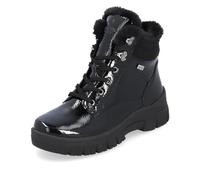 Remonte Damen Winterstiefel D0E71, Frauen Stiefel,lose Einlage,wasserabweisend,remonteTEX,uebergangsschuhe,Winterboots,warm,Boots,schwarz (02),38 EU