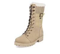Remonte Damen Winterstiefel D0W72, Frauen Stiefel,lose Einlage,Boots,Winterstiefel,Winterschuhe,uebergangsstiefel,beige,36 EU / 3.5 UK