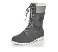 Winterstiefel REMONTE Gr. 39, grau (grau, kombiniert) Damen Schuhe Winterstiefel mit wasserabweisender Tex-Ausstattung (71568765-39)