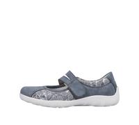 Remonte Damenschuhe Ballerinas adria/lightblue/silber-bianco lightblue/silber-bianco - Gr. - 36