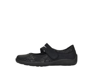 Remonte Damenschuhe Ballerinas schwarz/schwarz/gunmetal schwarz/gunmetal - Gr. - 36