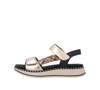 Remonte Damenschuhe Klassisch lightbrass/brown/lightgold/schwarz lightbrass/brown/lightgold/schwarz - Gr. - 38