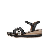 Remonte Damenschuhe Klassisch schwarz/schwarz/schwarz-weiss-gold schwarz/schwarz-weiss-gold - Gr. - 41