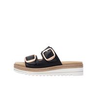 Remonte Pantolette D0Q66 Damen Leder Lite'n Soft-Ausstattung Klett Schwarz Gr. 38