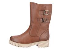 Remonte Dorndorf Stiefelette Glattleder Nussbraun mit Warmfutter