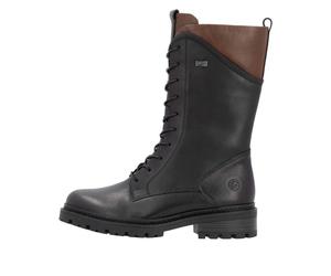 Remonte Damenschuhe Klassische Stiefel schwarz/brown/schwarz schwarz/brown - Gr. - 42