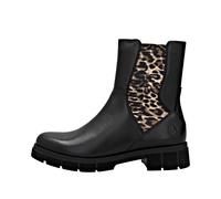 Remonte Damenschuhe Klassische Stiefeletten schwarz/schwarz/leo-ginger schwarz/schwarz/leo-ginger - Gr. - 39