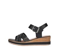 Remonte Damenschuhe Riemchensandalen graphit/schwarz/schwarz graphit/schwarz - Gr. - 41