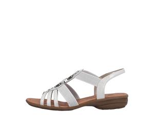 Remonte Damenschuhe Riemchensandalen ice/weiss-silber ice/weiss-silber - Gr. - 45