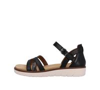 Remonte Damenschuhe Riemchensandalen schwarz/schwarz/schwarz schwarz/schwarz/schwarz - Gr. - 38