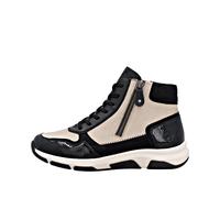 Remonte Damenschuhe Schnürstiefel black/jute/schwarz/schwarz black/schwarz - Gr. - 40