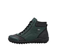 Remonte Damenschuhe Schnürstiefel dark olive/schwarz/dark olive dark olive/schwarz - Gr. - 40