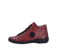 Remonte Damen Low-Top Sneaker D1E71, Frauen Halbschuhe,lose Einlage,wasserabweisend,remonteTEX,Strassenschuhe,Freizeitschuhe,rot Kombi (35),38 EU