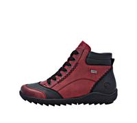 Remonte Damenschuhe Schnürstiefel mohn/schwarz/mohn mohn/schwarz - Gr. - 39