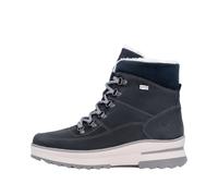 Remonte Damen Snowboots D2B74, Frauen Stiefel,lose Einlage,wasserabweisend,remonteTEX,uebergangsstiefel,uebergangsschuhe,Winterboots,blau (14),41 EU