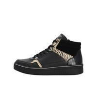 Remonte Damenschuhe Schnürstiefel schwarz/ginger-gold/schwarz/schwarz/blac schwarz/ginger-gold/schwarz/schwarz/blac - Gr. - 36