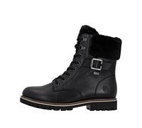 Remonte Damenschuhe Schnürstiefel schwarz/nero/schwarz schwarz - Gr. - 38