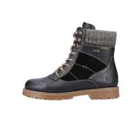 Remonte Damenschuhe Schnürstiefel schwarz/schwarz/graphit/schwarz schwarz/graphit - Gr. - 41