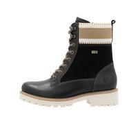 Remonte Damenschuhe Schnürstiefel schwarz/schwarz/sand-vanilla/schwarz schwarz/sand-vanilla - Gr. - 41