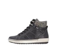 Remonte Damenschuhe Schnürstiefel schwarz/schwarz/schwarz-weiss schwarz/schwarz-weiss - Gr. - 41
