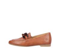 Loafer REMONTE Gr. 36, braun Damen Schuhe Slip ons mit auffälliger Zierkette (33707739-36)