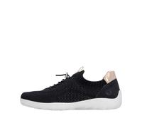 Remonte Damenschuhe Slipper / Trotteur schwarz-lightrose/schwarz/rosegold schwarz-lightrose/schwarz/rosegold - Gr. - 41