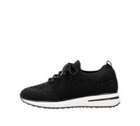 Slip-On Sneaker REMONTE, Damen, Gr. 41, schwarz, Textil, sportlich, Schuhe, Freizeitschuh, Halbschuh, Slipper mit kleinen Strass-Steinchen (71150204-41) schwarz