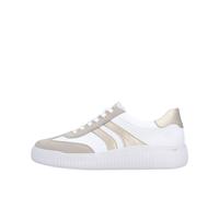 Remonte Damenschuhe Sportliche Schnürer iceberg/weiss/palegold/weiss iceberg/weiss/palegold - Gr. - 38